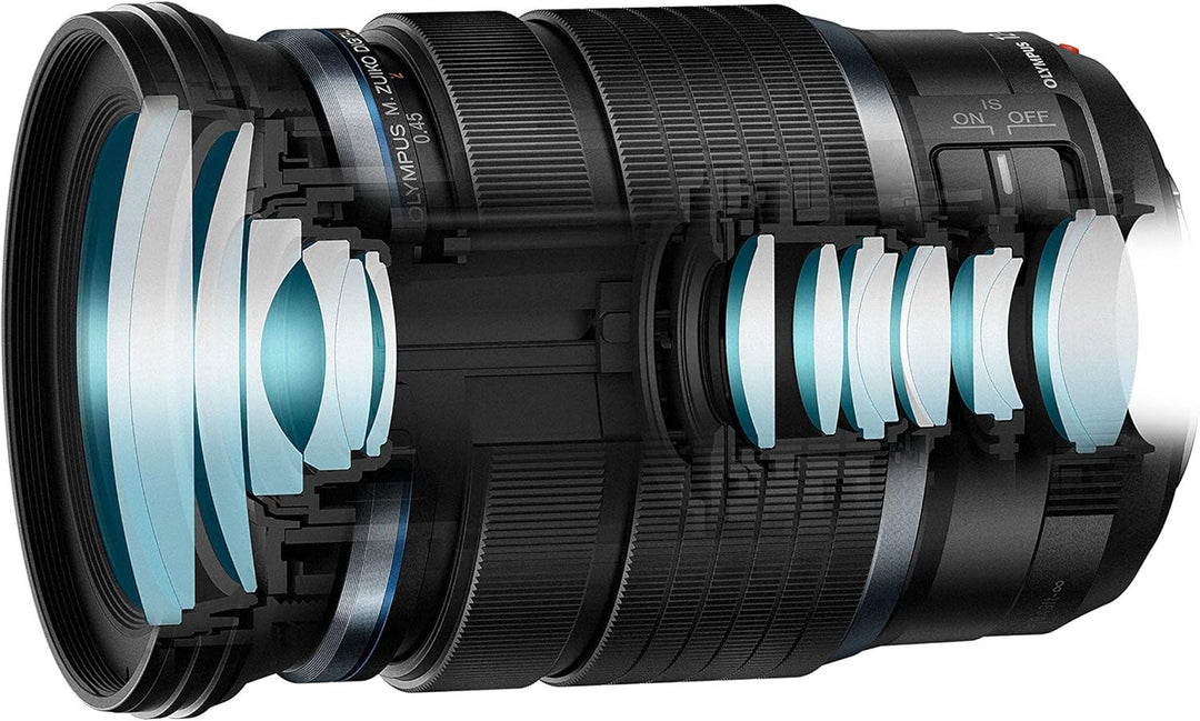 Olympus M. Zuiko Digital ED 12-100mm F4 IS Pro Objektiv, geeignet für alle MFT-Kameras (Olympus OM-D