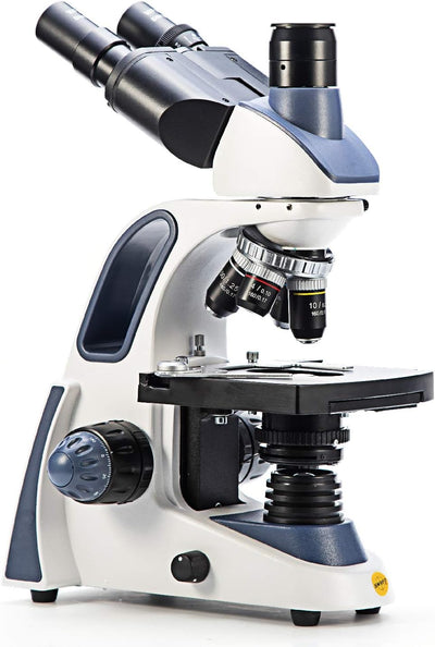 SWIFT SW380T 40X-2500X, Trinokulares Verbund-Labormikroskop mit doppellagiger mechanischer Bühne, Si