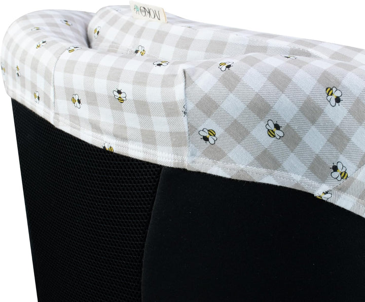 JYOKO Kids Bezug kompatibel mit Joie Spin 360, Nuna Rebl, aus Baumwolle (Picnic Vichy) Picnic Vichy