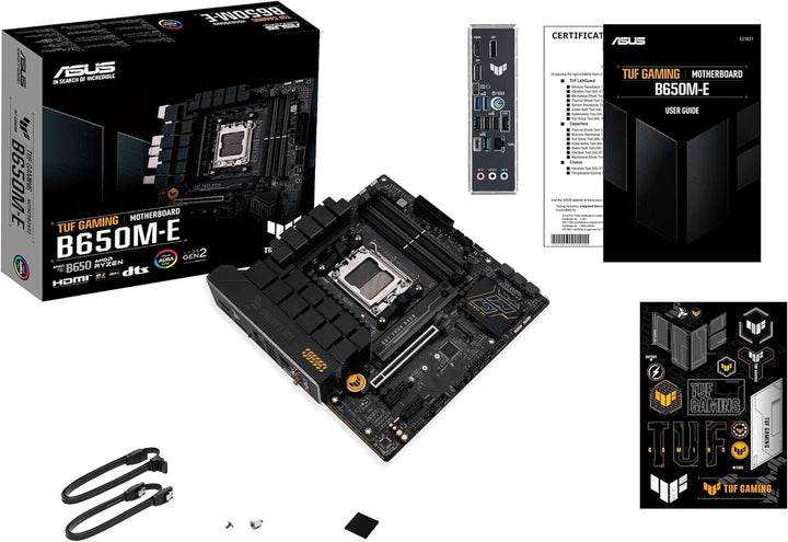 ASUS TUF Gaming B650M-E AMD mATX Mainboard 8+2 DrMOS DDR5, PCIe 5.0, 2 M.2 Steckplätze, Ethernet Rea