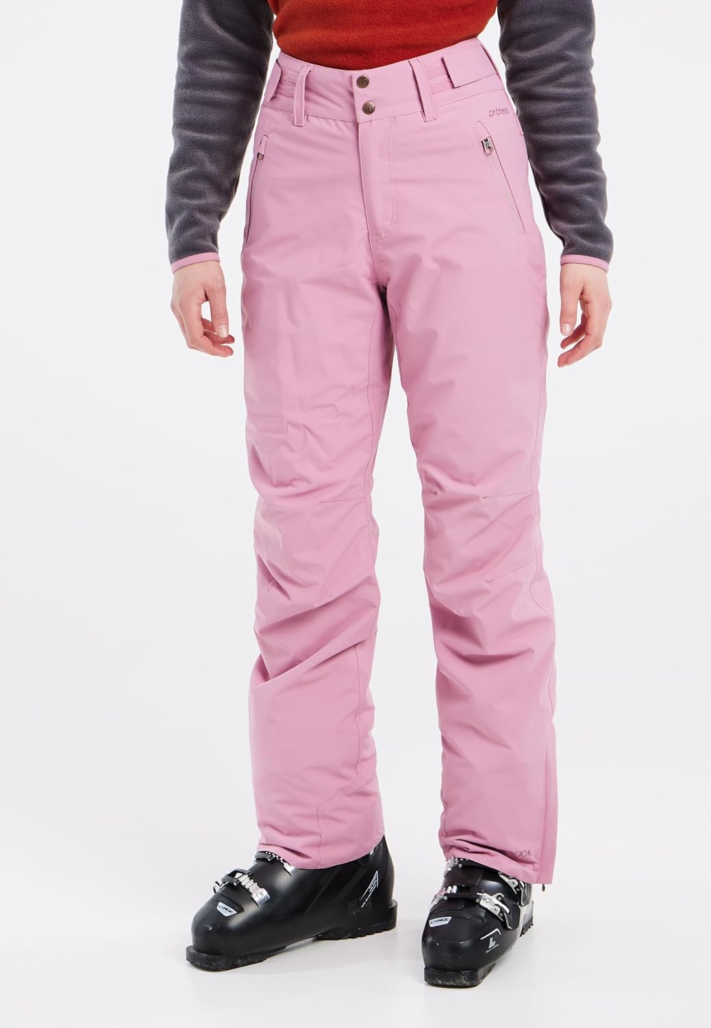 Protest Damen Ski- Und Snowboardhose Cinnamon XS Cameo Pink, XS Cameo Pink