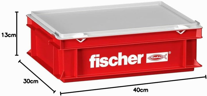 fischer Handwerkerkoffer klein, der robuste und geräumige Werkzeugkoffer für professionelle Handwerk