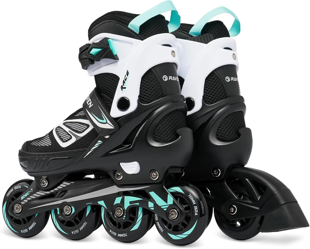 Raven Verstellbare Inlineskates optional als 2in1 Inlineskates-Schlittschuhe Advance - Kugellager Ab