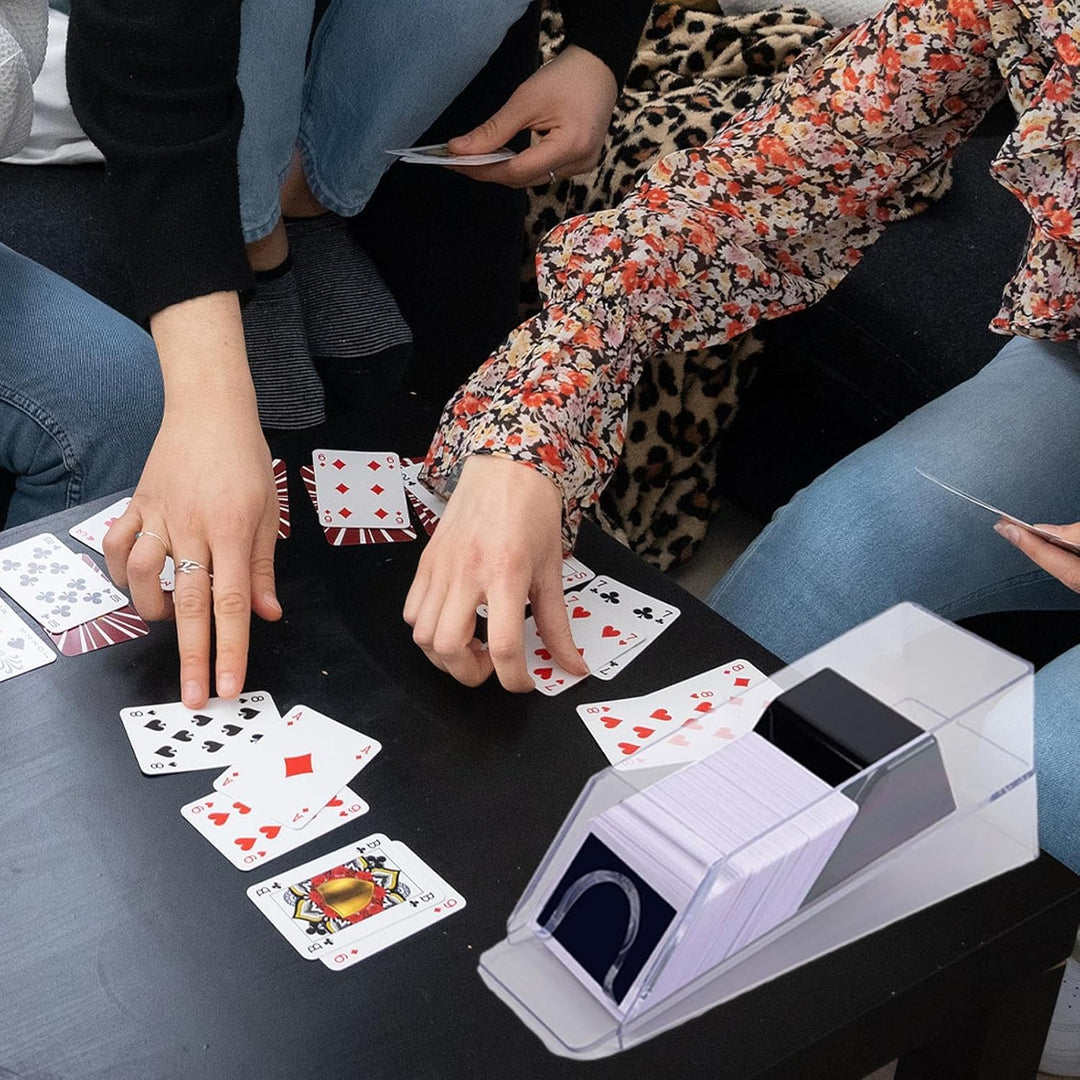 Generisch Kartenhändler, Pokerhändler | 4/6-Deck-Spielkarten-Handelsschuh | Wiederverwendbare Bretts
