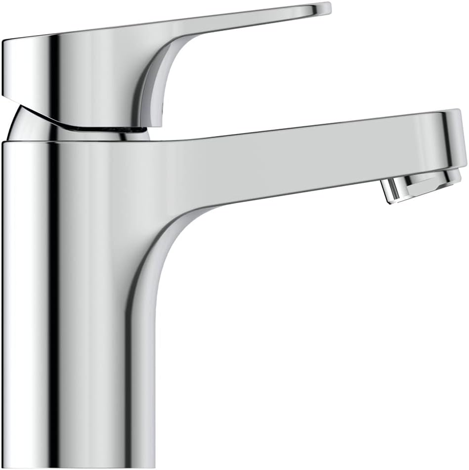 Ideal Standard Cerabase Waschtischarmatur, Auslaufhöhe 84 mm, wassersparender Wasserhahn Badezimmer,