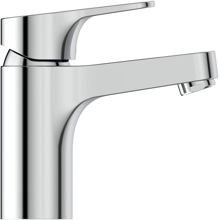 Ideal Standard Cerabase Waschtischarmatur, Auslaufhöhe 84 mm, wassersparender Wasserhahn Badezimmer,