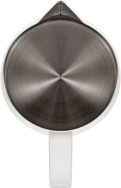 Dianoo Milchaufschäumkrug, 350 ml Edelstahl, Espresso-Dampfkrug, Kaffee, Cappuccino, Barista, Dampfk