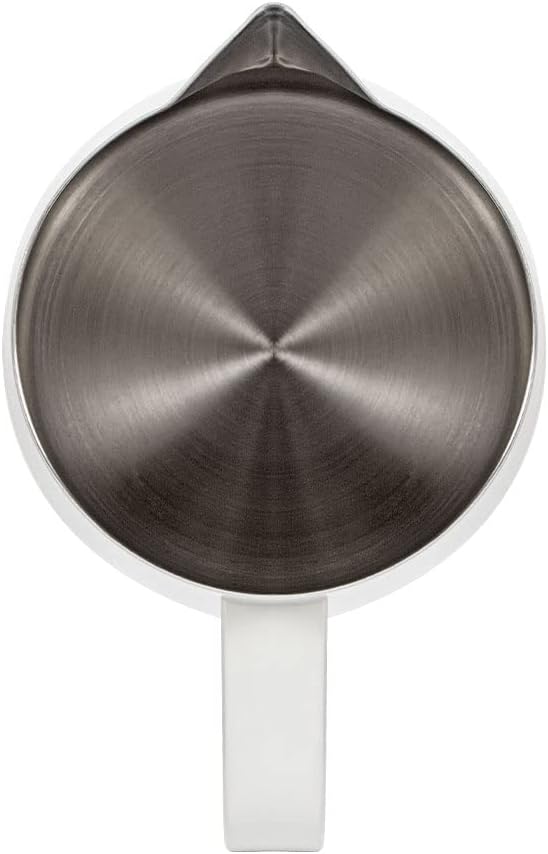 Dianoo Milchaufschäumkrug, 350 ml Edelstahl, Espresso-Dampfkrug, Kaffee, Cappuccino, Barista, Dampfk