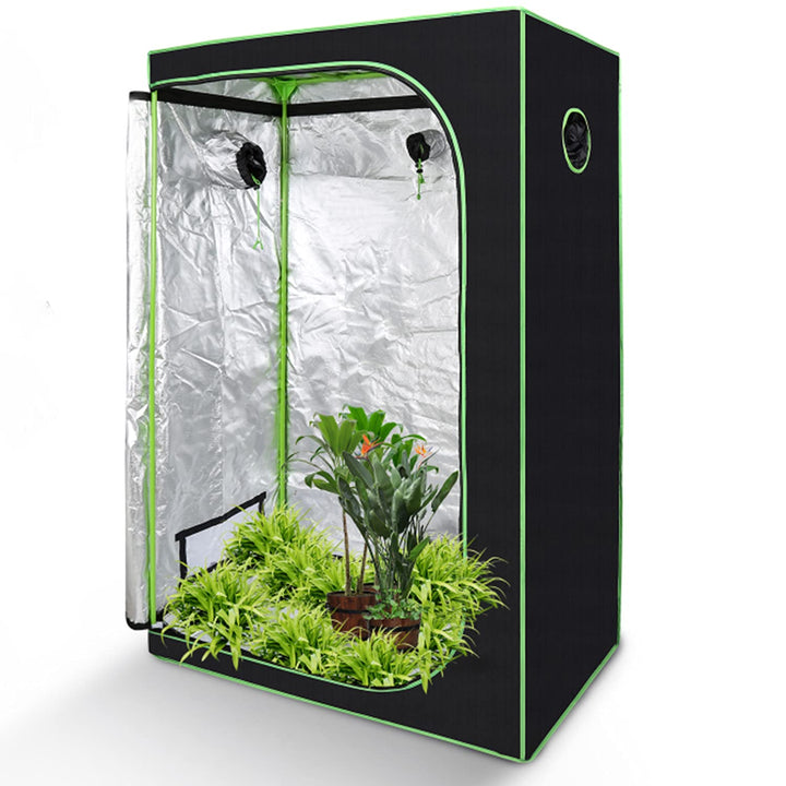 Growzelt, Grow Tent 120x60x180cm, 600D Oxford Lichtdicht und Wasserdicht Growschrank, Luftig Gewächs