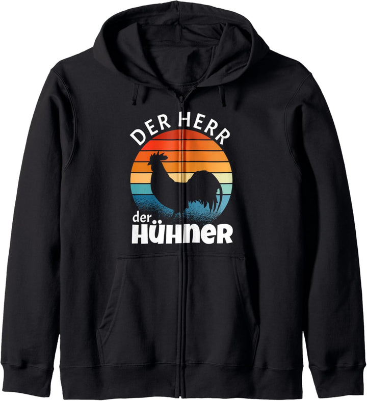 Der Herr Der Hühner | Hühner Landwirt Kapuzenjacke