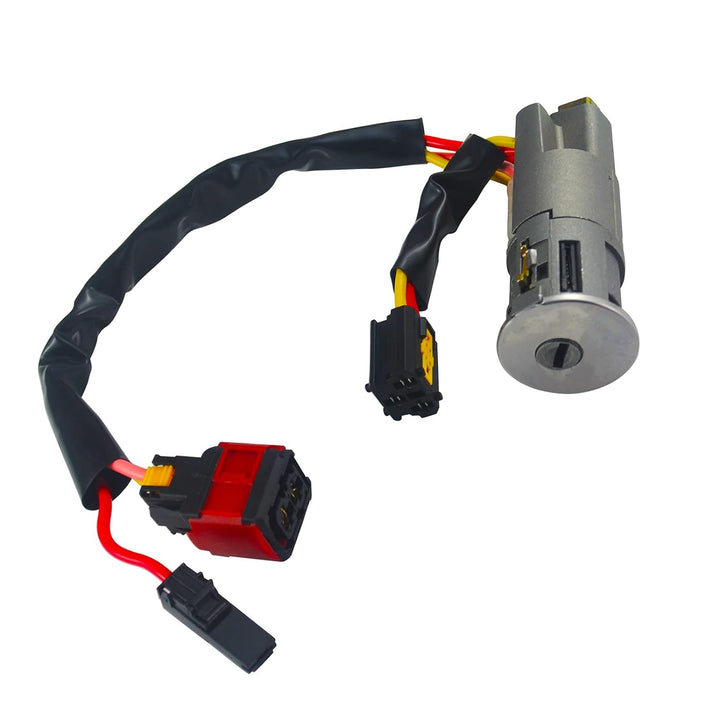 FanPaYY Lenkradschloss-Zündzylinder-Schalter 4162P0 mit 2 Schlüsseln Für Peu-geot 206 406 Ci-troen X