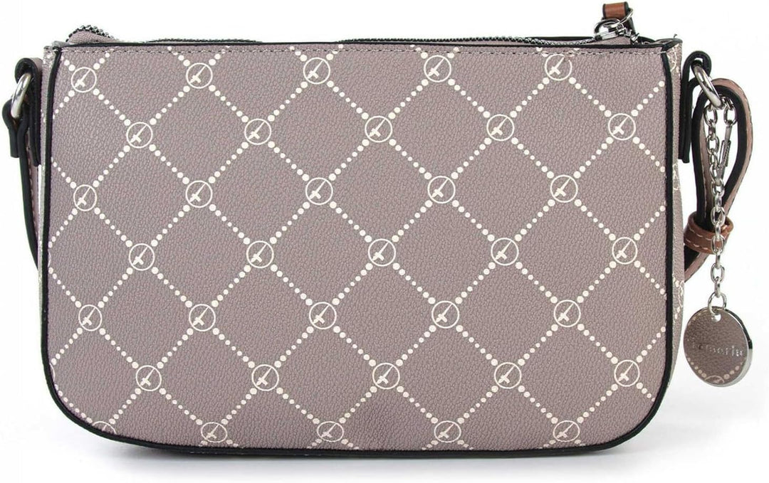 Tamaris Umhängetasche TAS Anastasia Classic 31175 Damen Handtaschen Print Einheitsgrösse Taupe 900,