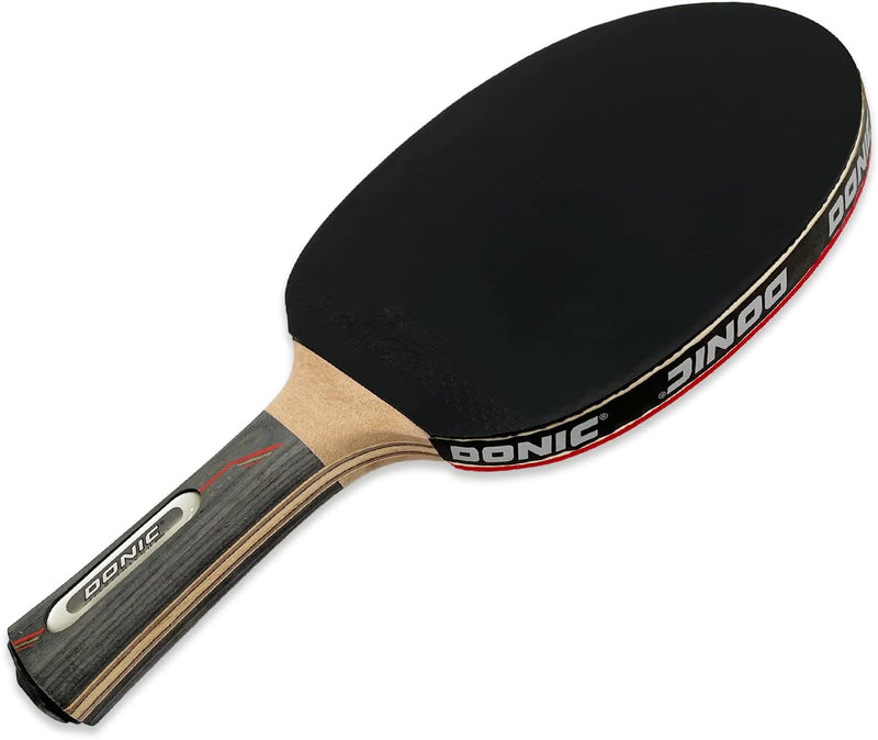 Donic-Schildkröt Carbon Tischtennisschläger Waldner 5000, ITTF Belag, 751805