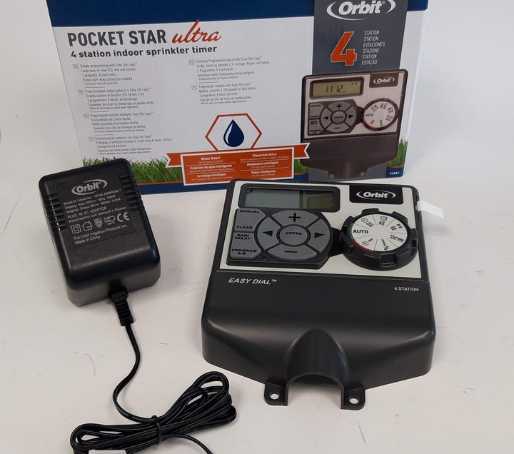 Orbit 94874 Pocket Star ULTIMA - 4 Stationen Bewässerungssteuerung