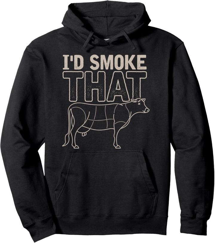 Barbecue Grillmeister Rindfleisch Grillparty Lustig Grillen Pullover Hoodie