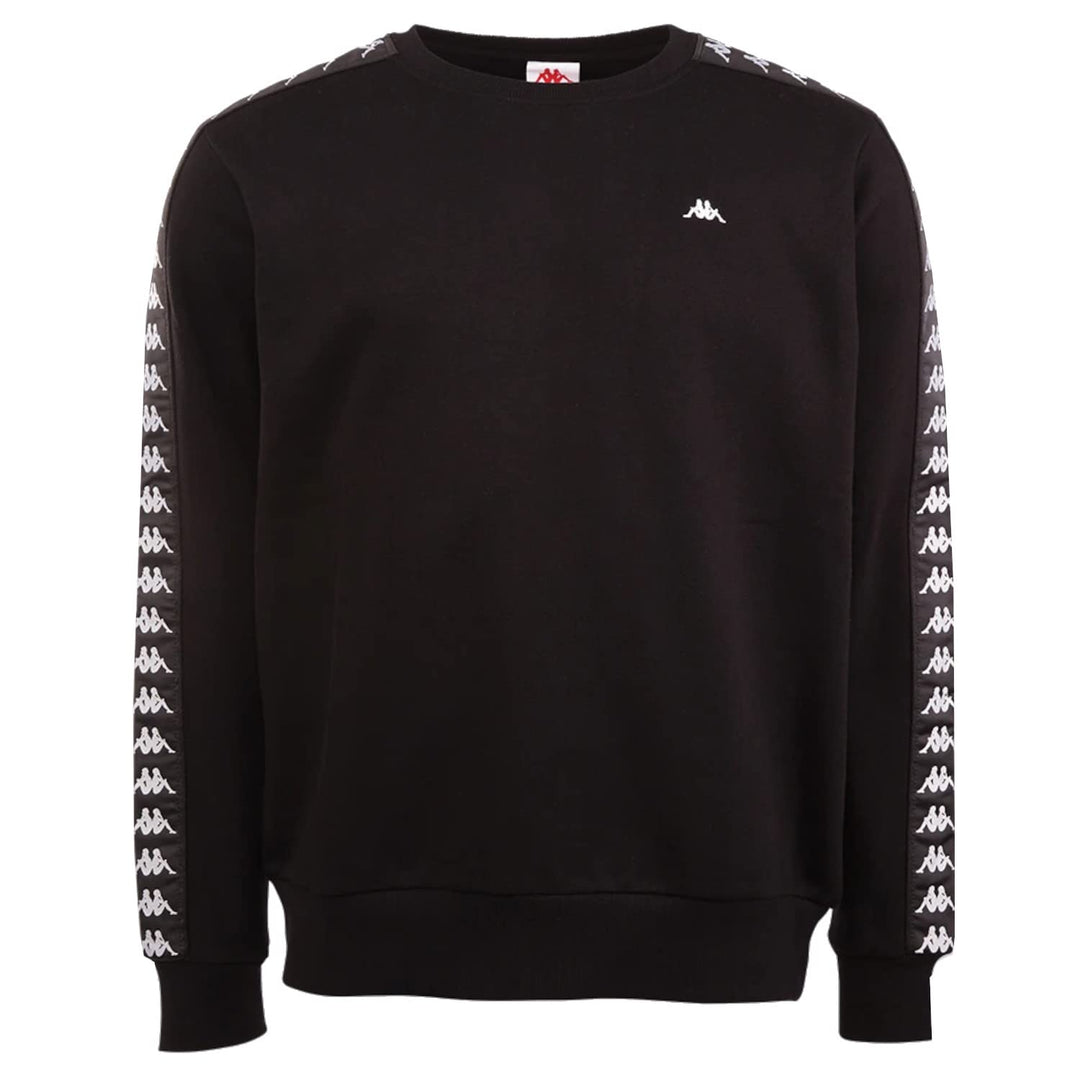 Kappa Men's Sweatshirt, Black, XL
