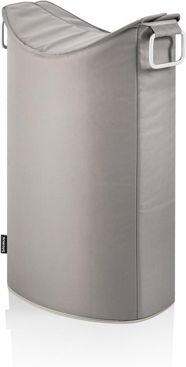 blomus Wäschesammler -FRISCO- Wäschekorb 65 Liter Taupe Taupe Single, Taupe Single