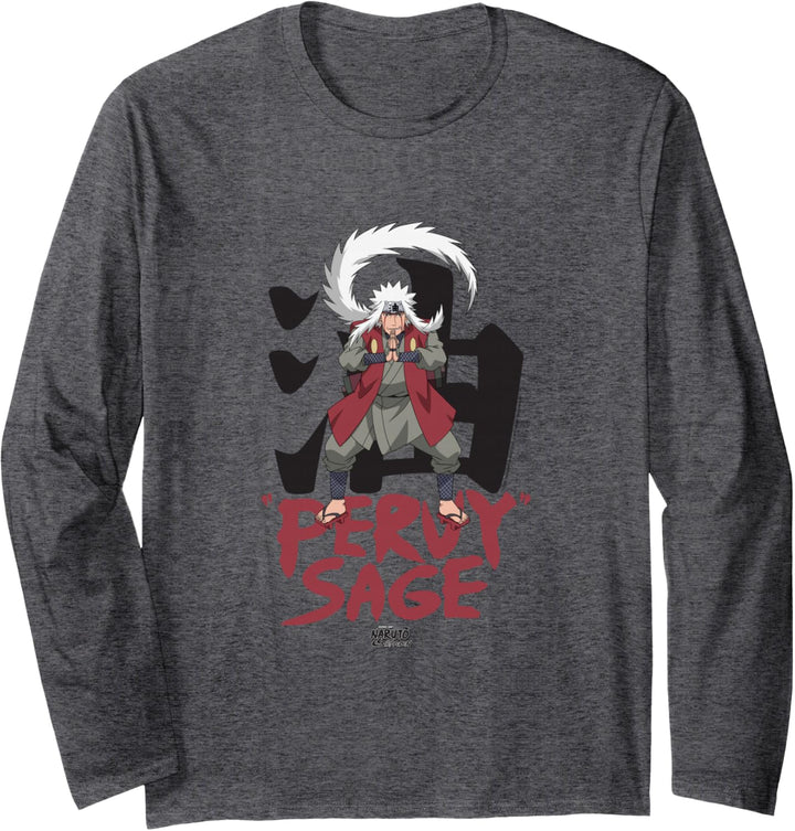 Naruto Shippuden Jiraiya Pervy Sage Langarmshirt