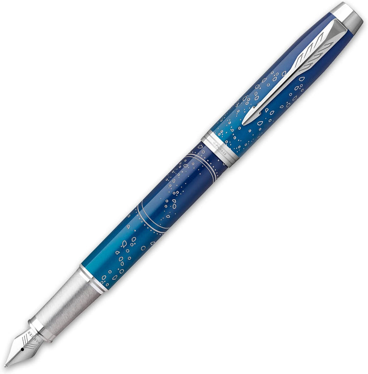 Parker Füllhalter IM Premium Special Edition Submerge | feine Spitze | schwarze Tinte | mit Prestige