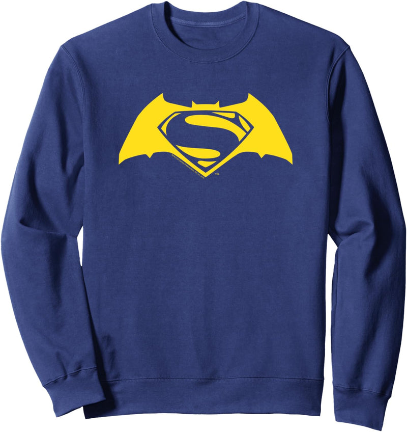 Batman v Superman Simple Yellow Logo Sweatshirt