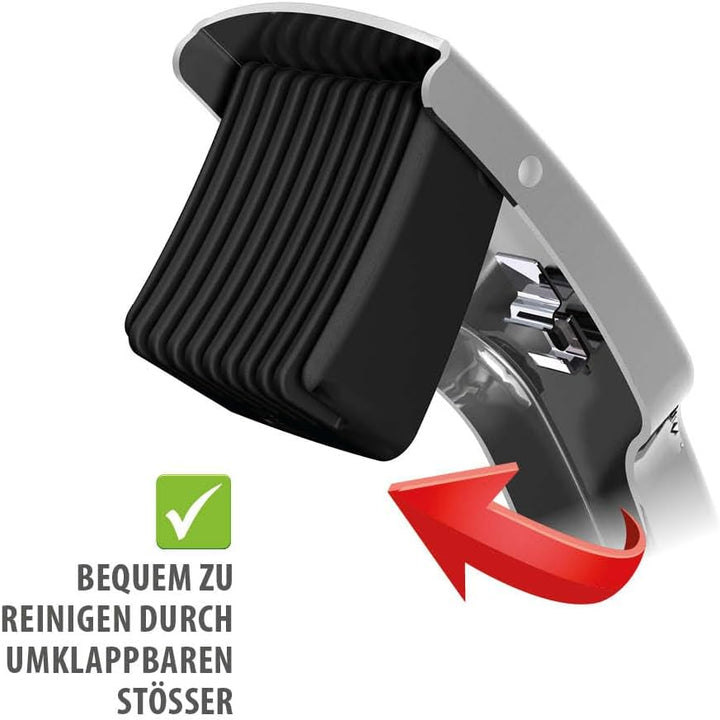 GEFU TARI Gemüseschneider mit 5mm Klingenzähnen - Präziser Scheibenschneider für Obst, Eier & Ka