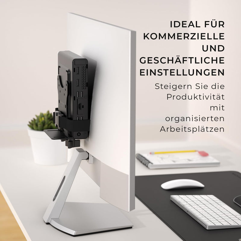 HumanCentric Thin Client-Montagehalterung, befestigen Sie einen Mini-PC oder Computer an einem VESA-