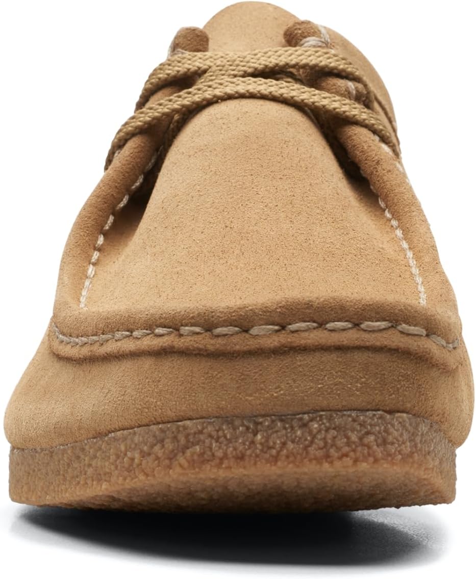 Clarks Herren Shacre Ii Run Mokassin 39.5 EU Dark Sand Suede, 39.5 EU Dark Sand Suede