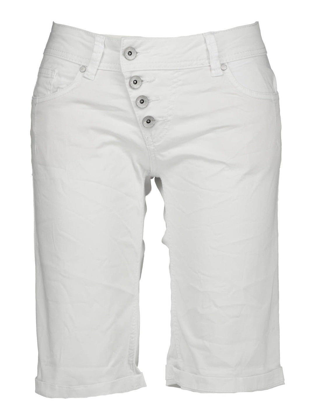 Buena Vista Damen Shorts Malibu Stretch Twill XS Weiss, XS Weiß