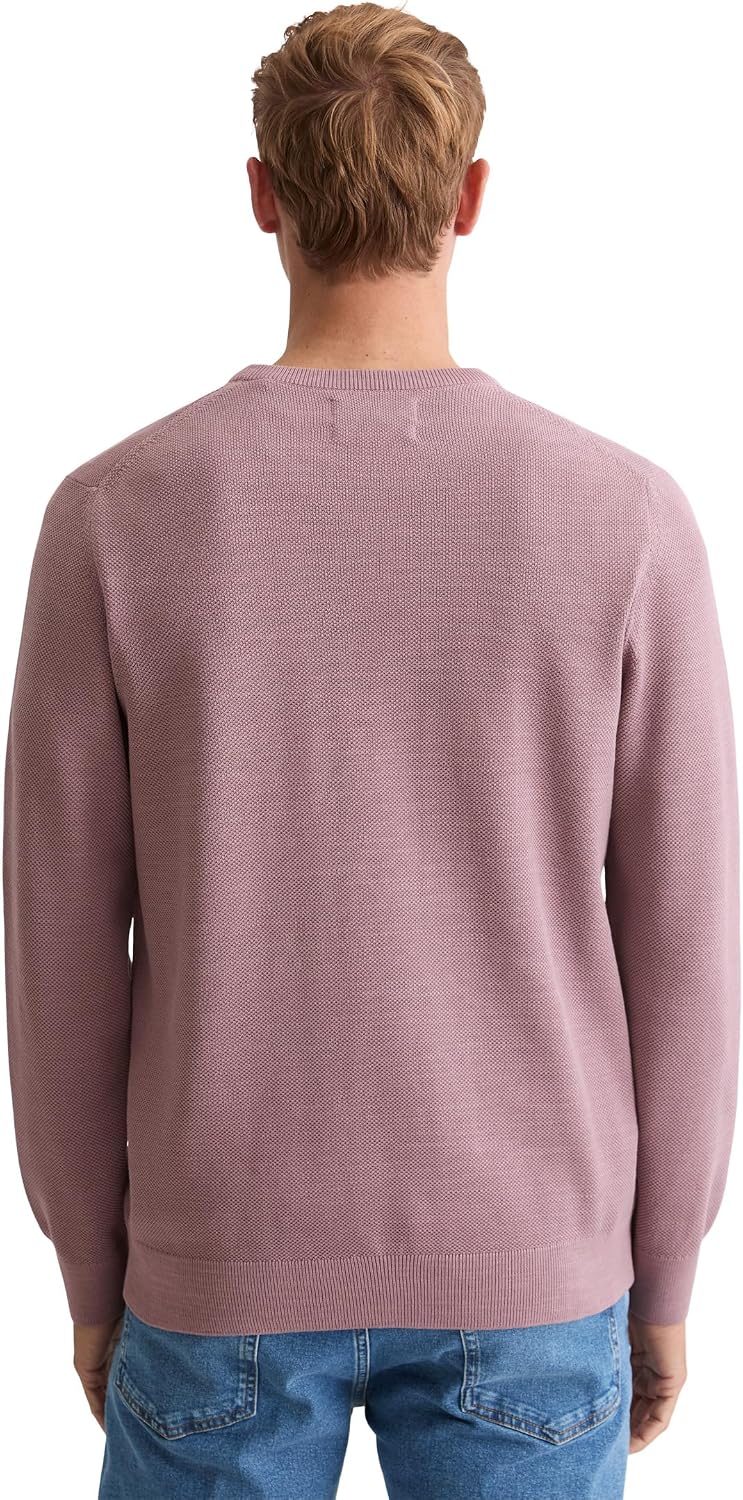Marc OߴPolo Herren Pullover aus Bio-Baumwolle mit Rundhalsausschnitt
