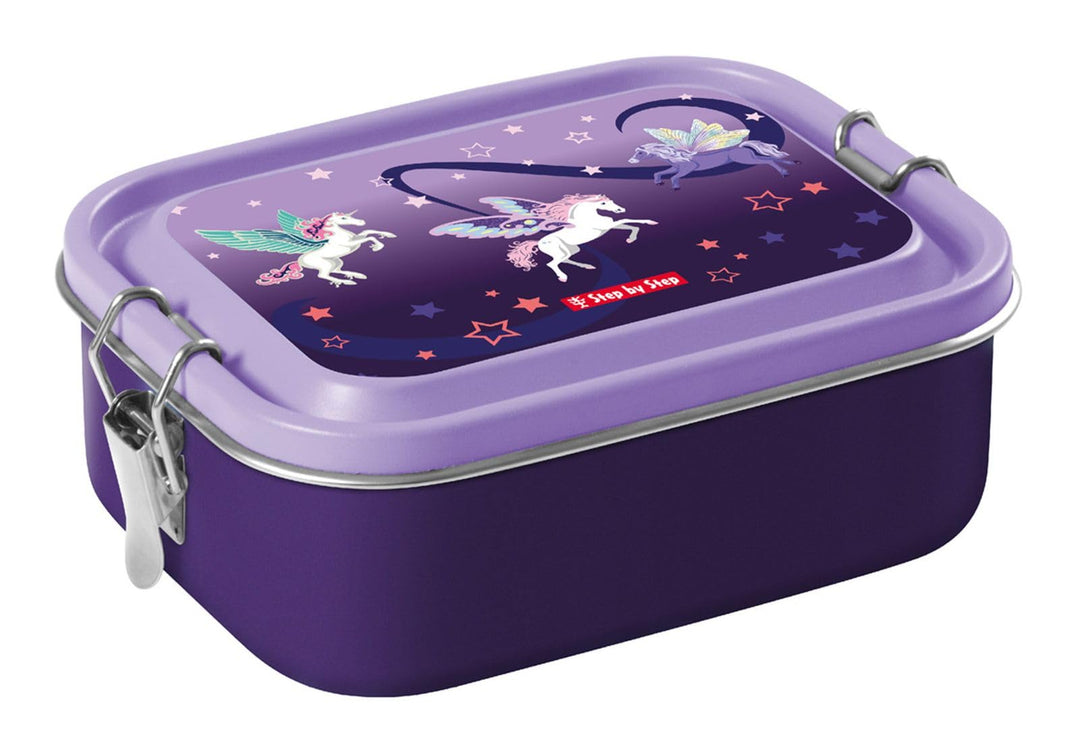 Step by Step Lunchbox Stainless Steel Dreamy Pegasus violett