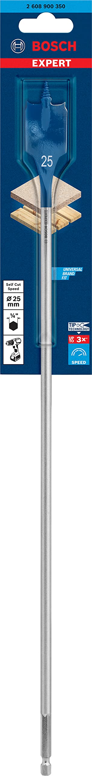 Bosch Professional 1x Expert SDS max-8X Hammerbohrer (für Stahlbeton, Ø 16,00x340 mm, Zubehör Bohrha