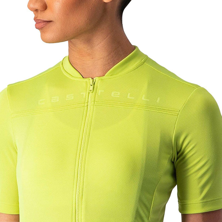 CASTELLI Damen Anima 4 Jersey T-Shirt XS Heller Limette, XS Heller Limette