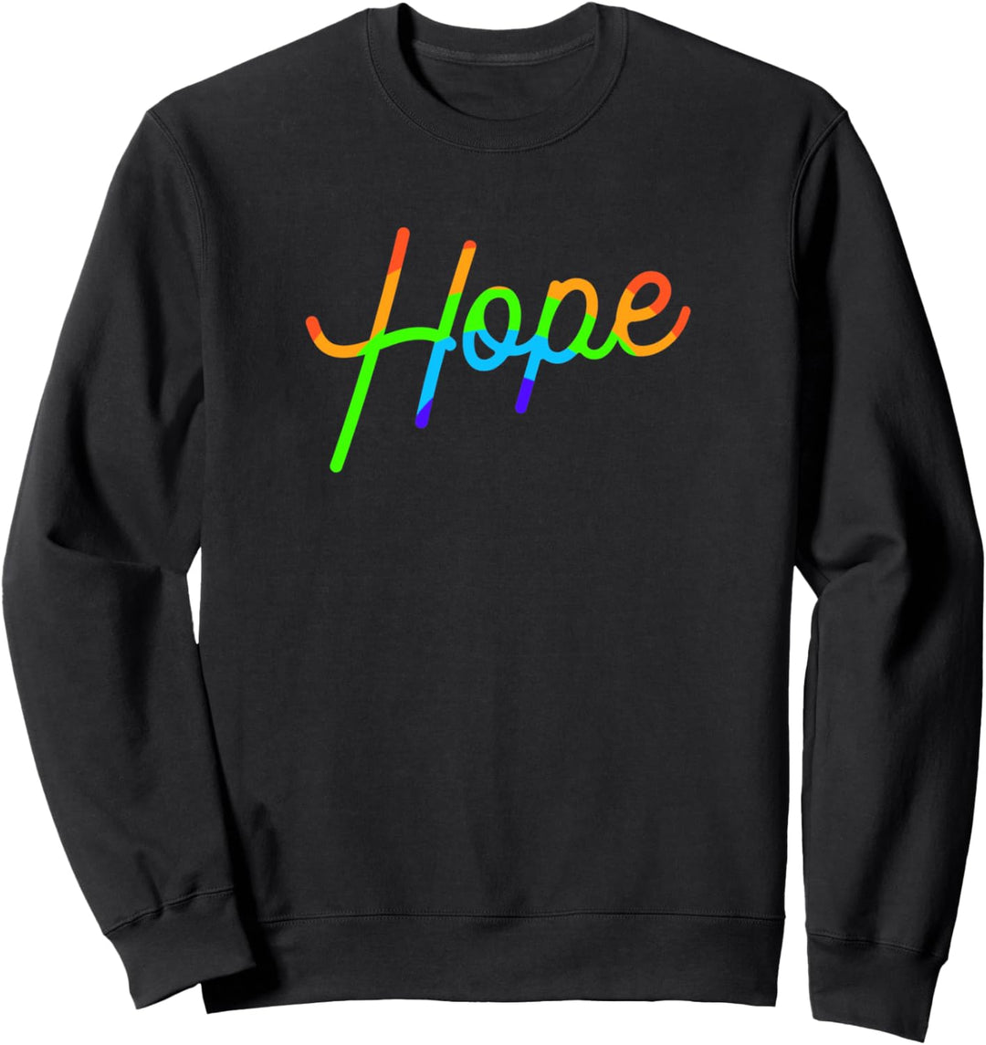 Trendy Pride Rainbow Hope Sweatshirt
