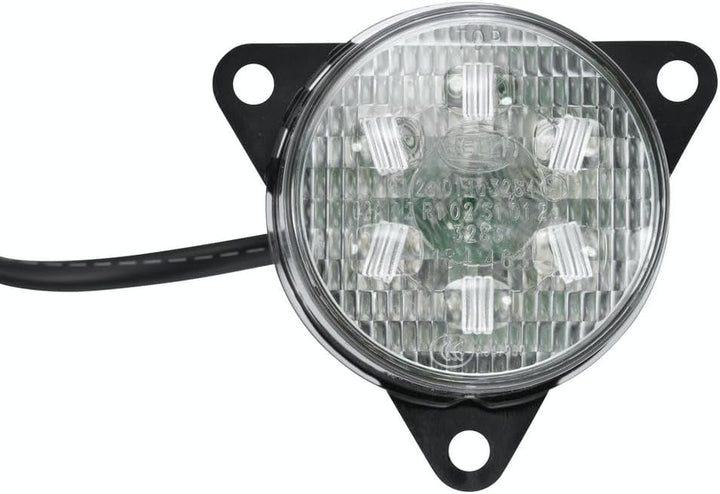HELLA - Schlussleuchte - LED - 24V - Anbau - Lichtscheibenfarbe: glasklar - Kabel: 500mm - Stecker: