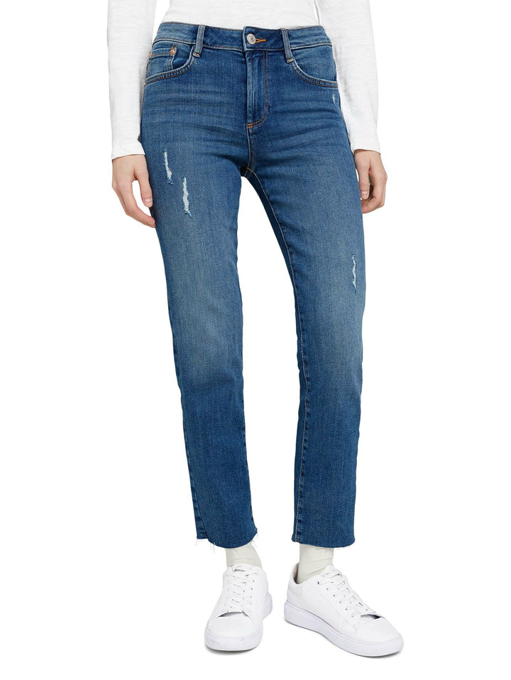 TOM TAILOR Damen Jeanshosen Kate Slim Jeans Light Stone wash Denim,30,10280,6000