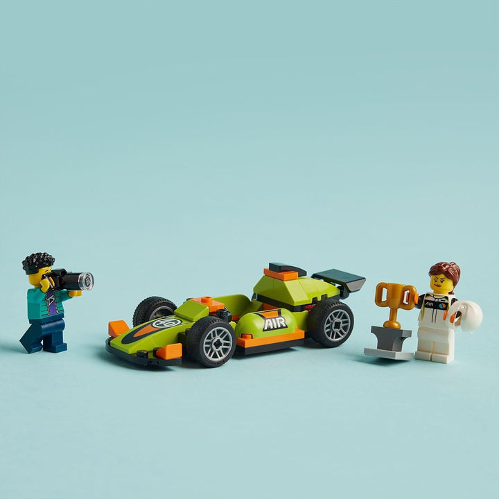 LEGO City Rennwagen, Spielzeug-Rennauto, klassischer Sportwagen, Geschenk für Kinder, Auto-Bauset fü