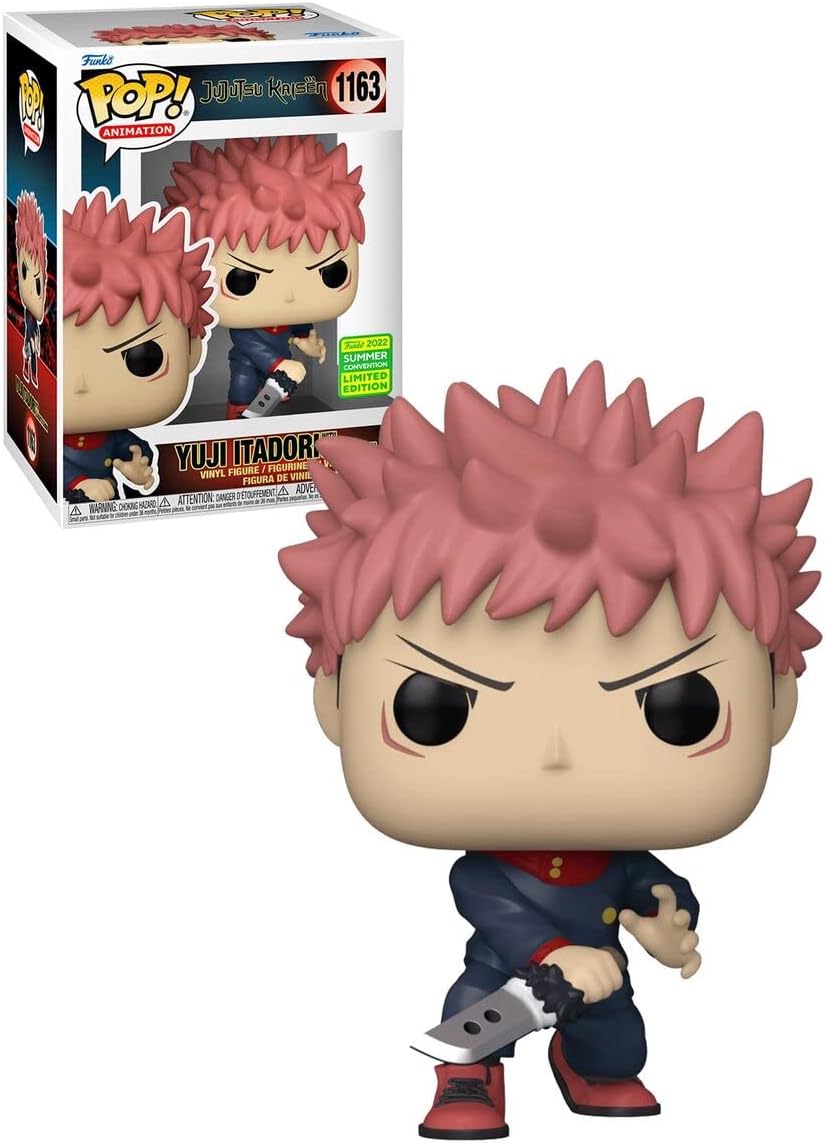 POP Funko Animation: Jujutsu Kaisen - Itadori with Slaughter Demon (Metallic) (Convention Special Ed