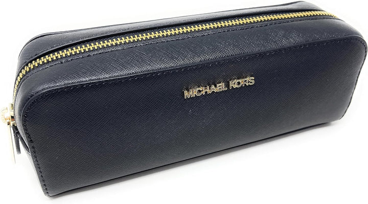 Michael Kors Stifte Tasche und Notizbuch Notizblock Kosmetiktasche Notiz Set (Schwarz), Schwarz