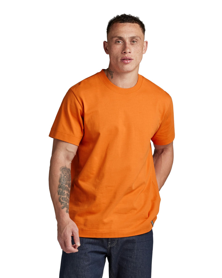G-Star RAW Herren Essential Loose T-Shirts S Orange (Orange D23471-c784-1018), S Orange (Orange D234