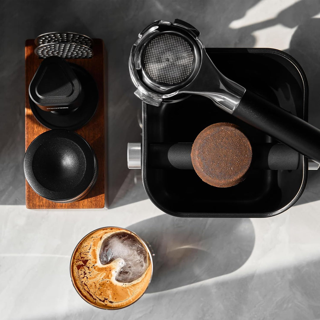Espresso-Ausschlagbehälter für Kaffeesatz, Barista-Werkzeug mit verbesserter Handhabung, Kaffeeabsch