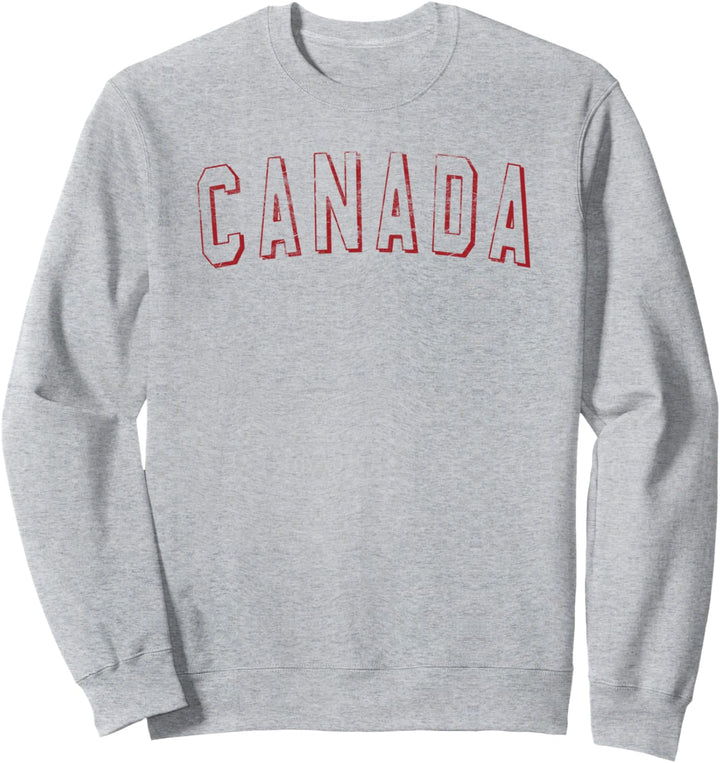 Canada Simple Faded Text Sweatshirt