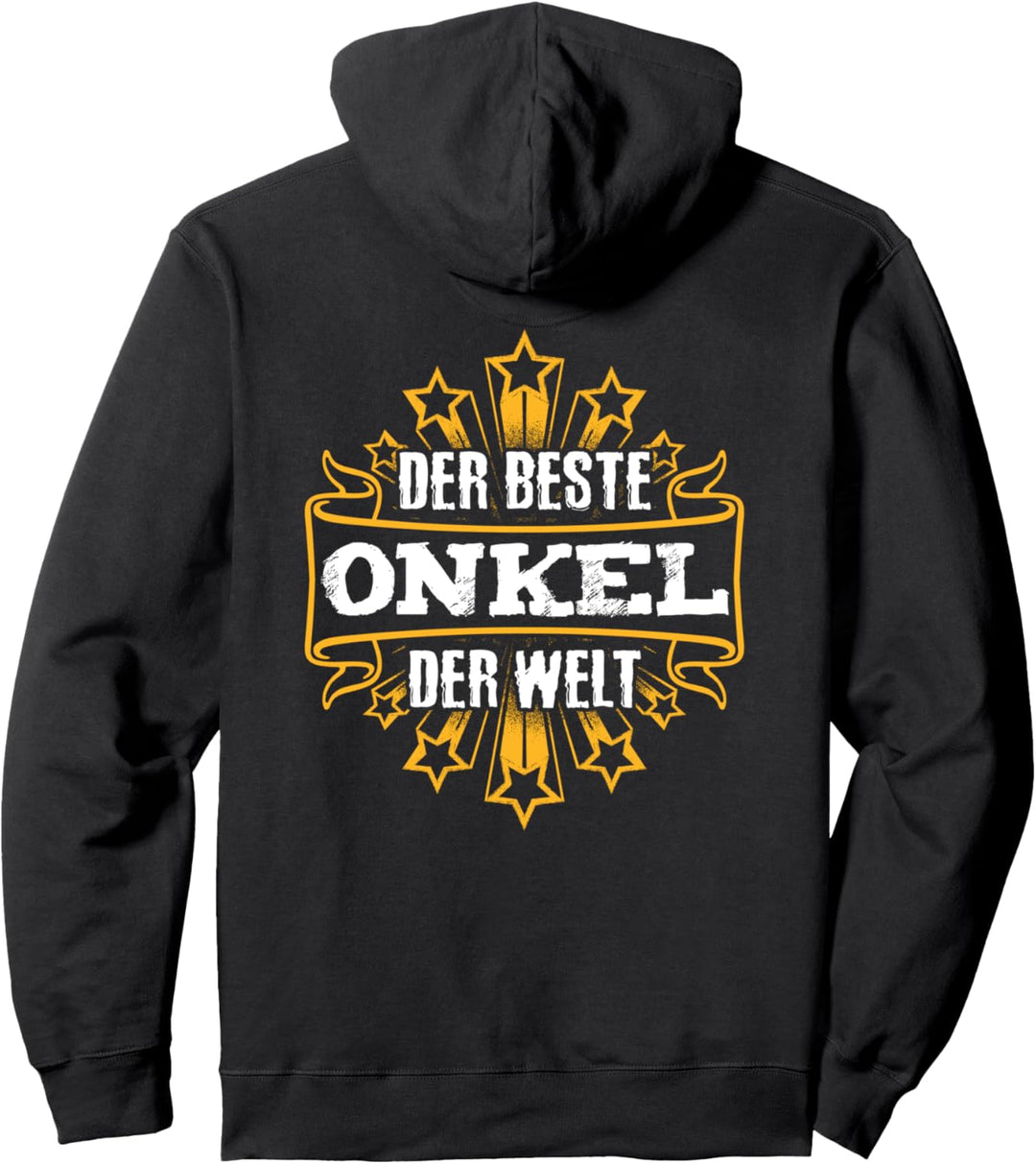 Der beste Onkel der Welt - Geburtstag Taufpate Geschenk Pullover Hoodie