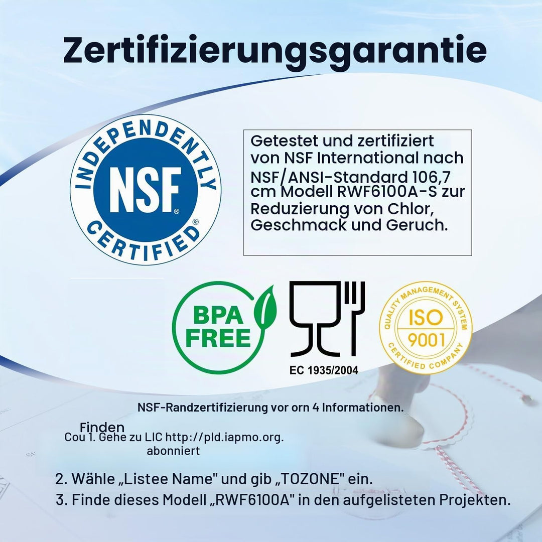 GOLDEN ICEPURE Kühlschrank-Wasserfilter Ersatz für Siemens Bosch Neff Ultra Clarity Pro 11032518 BOR