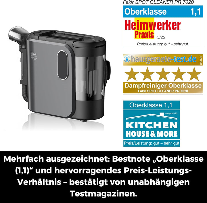 Fakir SDA Dampf/Fleckenreiniger schwarz Spot Cleaner PR 7020