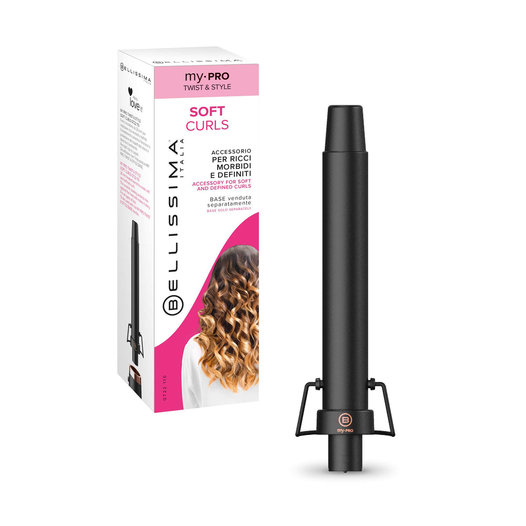 Bellissima My Pro GT22 110 Lockenstab Soft Curls für Kombi-Haarstyler My Pro Twist &amp; Style, Aufsatz