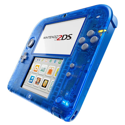 Nintendo 2DS Transparent blue Pokemon Sapphire