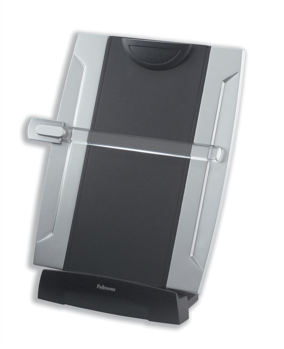 Fellowes Konzepthalter mit Memoboard hält bis zu 150 Blatt schwarz/silber Office Suites Konzepthalte