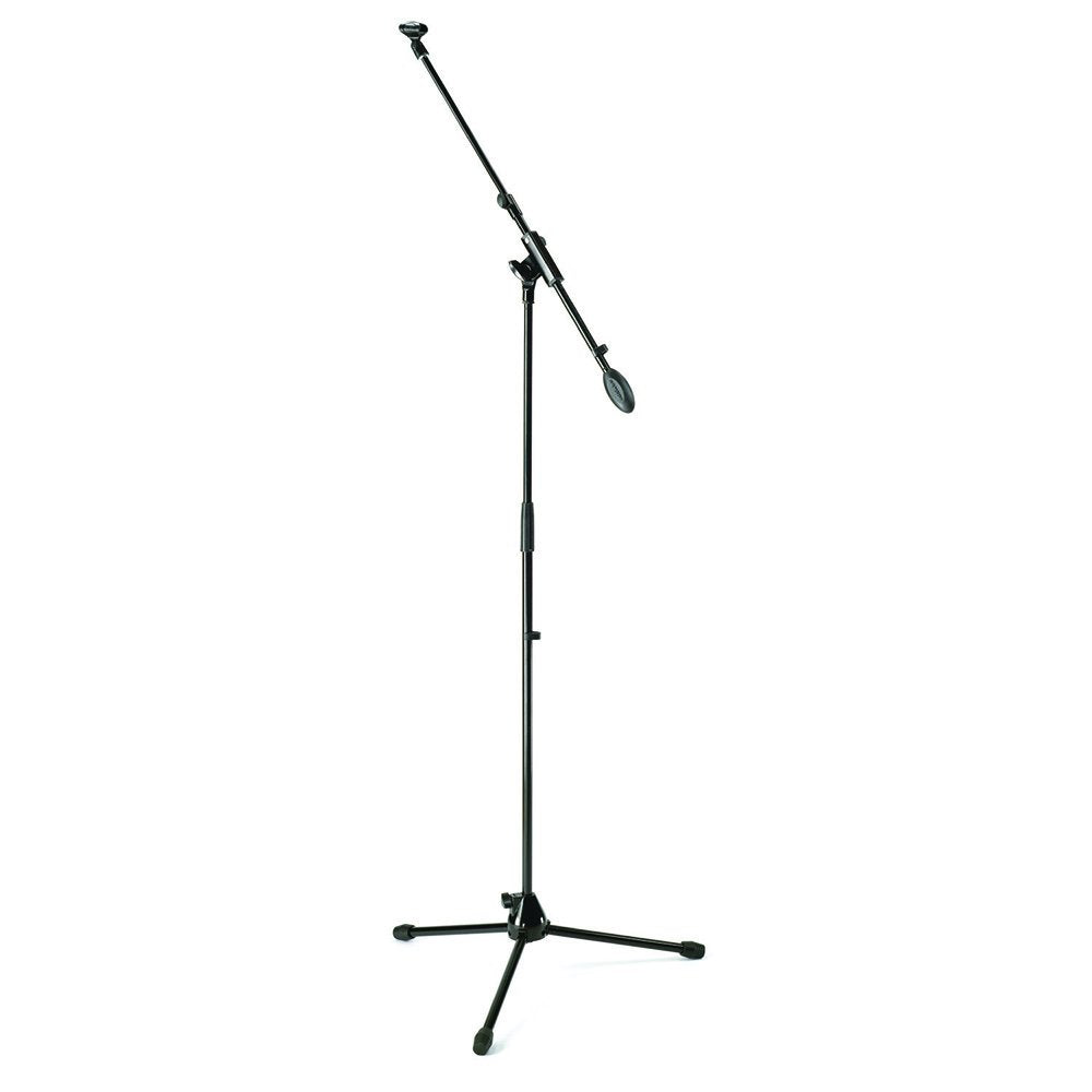 Samson MK5 Pack Mikrofonständer (Stativ, Mikrofonzange, Abschirmung, XLR-Kabel 5 m), Schwarz