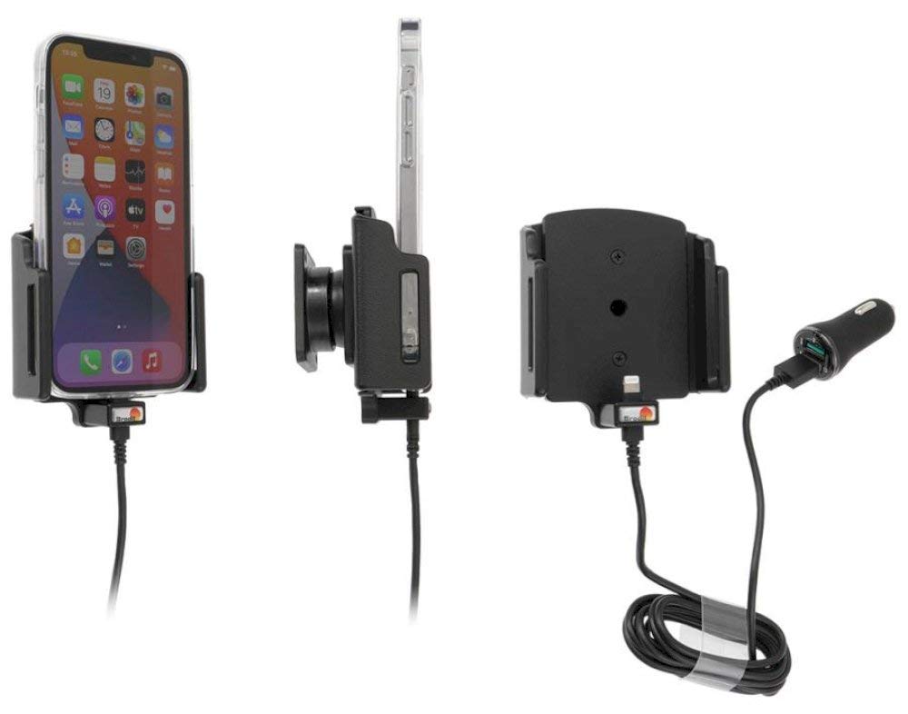 Brodit Gerätehalter 721239 Made IN Sweden mit Ladefunktion für Smartphones - Apple iPhone 12, iPhone