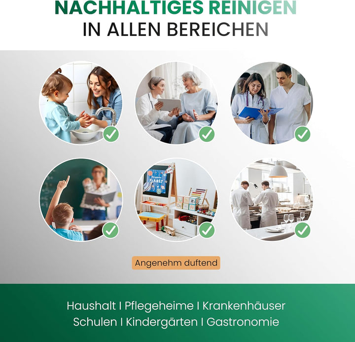 BiOHY Creme Seife (2 x 1 liter) + Pumpspender | Hautschonende, rückfettende &amp; geruchsneutrale Handse